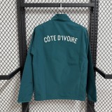 Cote d Ivoire 2026 Orange And Green Reversible windbreaker
