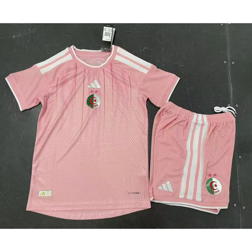 Algeria 2026 Pink player version kid kit size 16-28