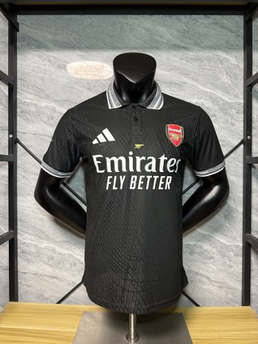 Arsenal 2025-26 Black Special Player Version Training  jersey  size S-2XL