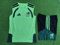 Mexico 2025/26 Green Vest  Suit Size S-4XL