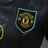 Women's Crop Top  2025/26 Manchester United Second Away Jersey S-XL