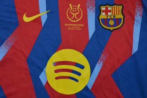 Barcelona 2025/26 Fourth Away Super Cup Final  jersey