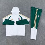 Italy 2025/26 White Windbreaker Suit S-2XL