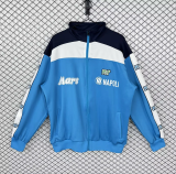 Retro 1988-89 Napoli blue jacket size S-2XL
