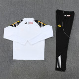 Real Madrid 2025/26 White training shirt half zip