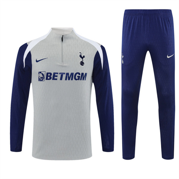 Tottenham Gray 2025/26 training shirt half zip