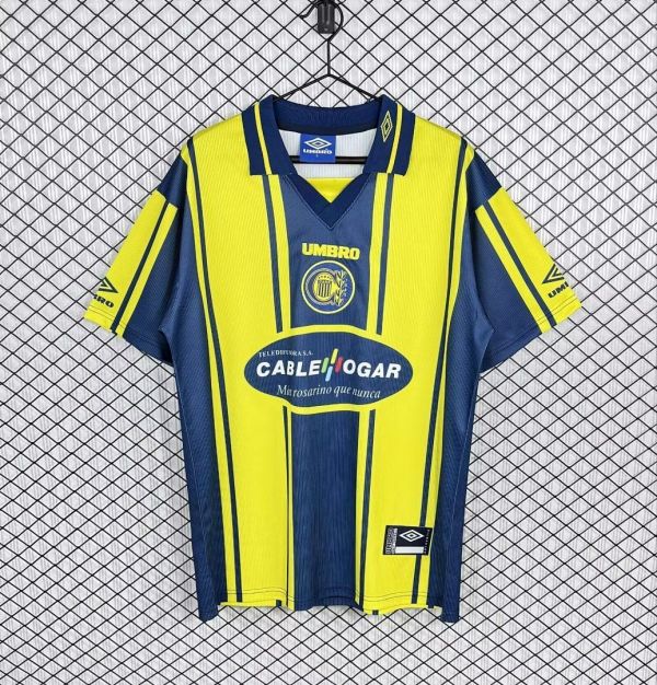 Retro  Rosario Central  1998/99 home soccer Jersey