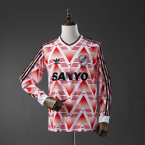 Retro  River Plate 1994 Away Long Sleeve Jersey