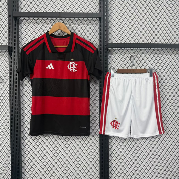 Flamengo 2026/27 Home  kids kit  size: 16-28