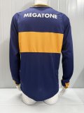 Retro  Boca Juniors 2006/07 Home Long Sleeve soccer jerseys