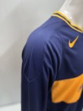 Retro  Boca Juniors 2006/07 Home Long Sleeve soccer jerseys