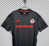 Retro 2013/14 FC St. Pauli Black soccer jersey Size S-2XL
