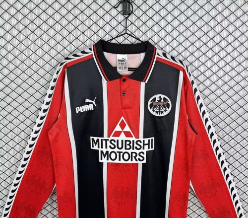 Retro Eintracht Frankfurt  1996/97  Home Long Sleeve Jersey S-XXL