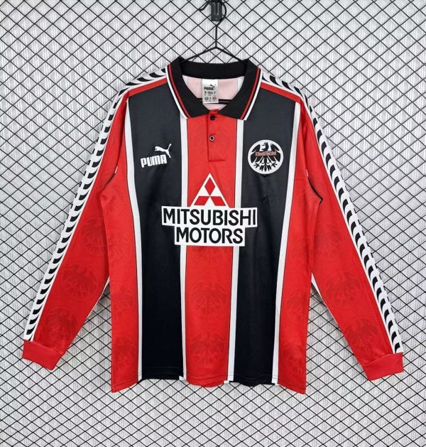 Retro Eintracht Frankfurt  1996/97  Home Long Sleeve Jersey S-XXL