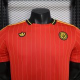 Belgium 2026 Red Retro Model Player Version Jersey  S-XXL