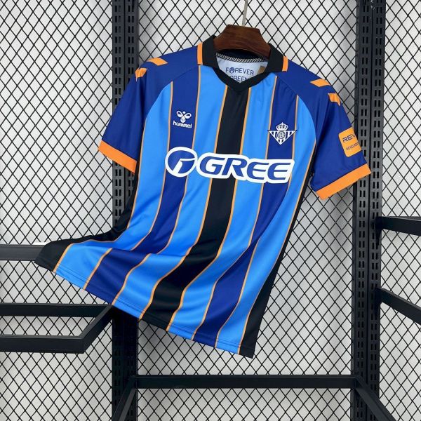Real Betis 2025/26  Blue Black Special Soccer Jersey Size S -4XL