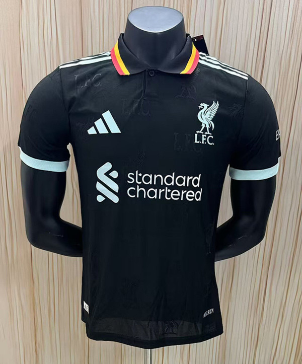Liverpool 2026/27 Black Polo Player Version