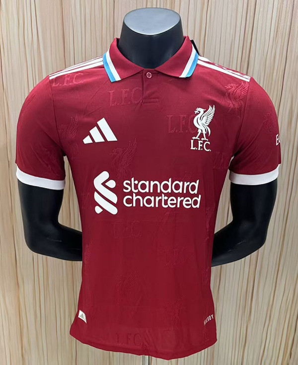 Liverpool 2026/27 Red Polo Player Version
