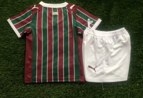 Fluminense 2026/27 home kid  soccer jersey size 16-28