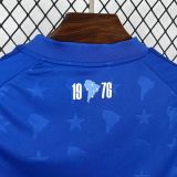 Womens Cruzeiro Crop Top 2026/27 Home Jersey