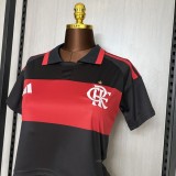 Women's Crop Top  2025/26 Flamengo  Home Jersey S-2XL