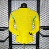 Brazil 2026 World Cup Home Long Sleeve player version size S-4XL
