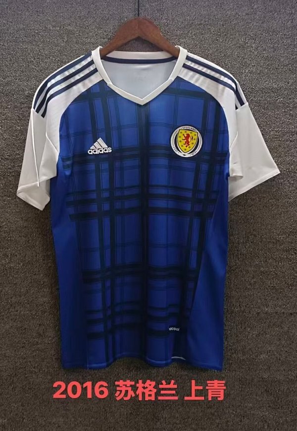 Retro Scotland 2016  home Soccer jersey