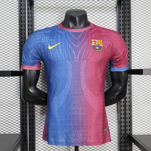 Barcelona 2026/27 Blue And Red  Special Player version Jersey