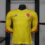 Colombia 2026 World Cup Home Long Sleeve player version jersey