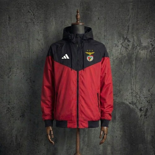 2026/27 Benfica Black and Red Windbreaker S-3XL