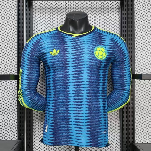 Colombia 2026 World Cup Away Long Sleeve player version jersey
