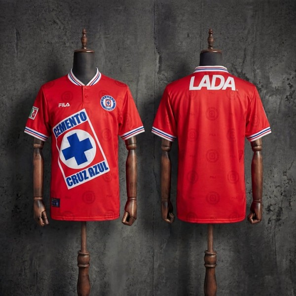 Retro 1998 Cruz Azul Second Away Jersey S-XXL