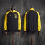 2026 Brazil Black and Yellow Windbreaker S-3XL
