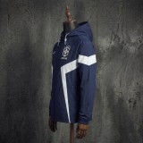 2026 Brazil Royal Blue Windbreaker S-3XL