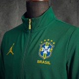 2026 Brazil Green Windbreaker S-3XL