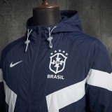 2026 Brazil Royal Blue Windbreaker S-3XL