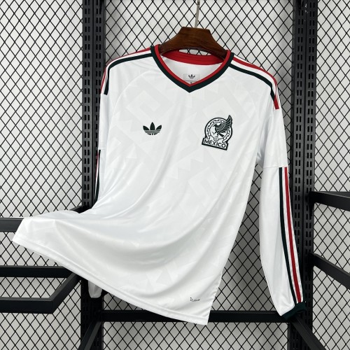 Mexico 2026 World Cup Away Long sleeve soccer jersey S-4XL