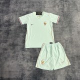 France 2026 World Cup Away kids Soccer jersey 16-28