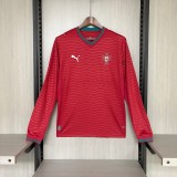 Portugal 2026 World Cup Homne Long sleeve soccer jersey S-4XL