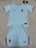 France 2026 World Cup Away Player Version kids Soccer jersey 16-28