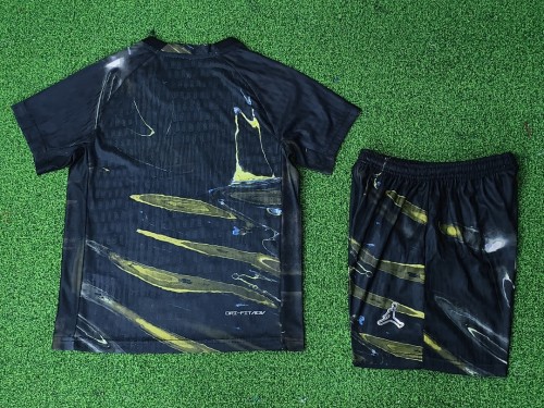 PSG Paris 2026/27 Fifth away game Player Version  Kids Kit Size 16-28 With Star