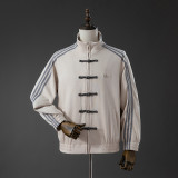 (Chinese New Year) Tang-style jacket - beige S-XL