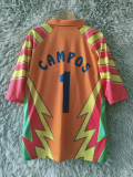 Retro 1998 Memico GK CAMPOS 1 soccer jersey size S-2XL