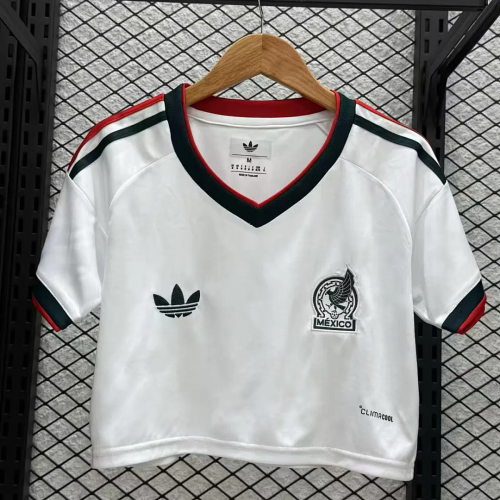 Mexico  2026 World Cup Away Crop Top size S-2XL