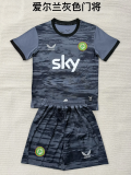 North Ireland 2026 Gray Goalkeeper  Kids Kit