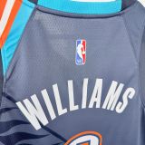 2026 season, Thunder, blue, number 8, WILLIAMSNBA Jersey