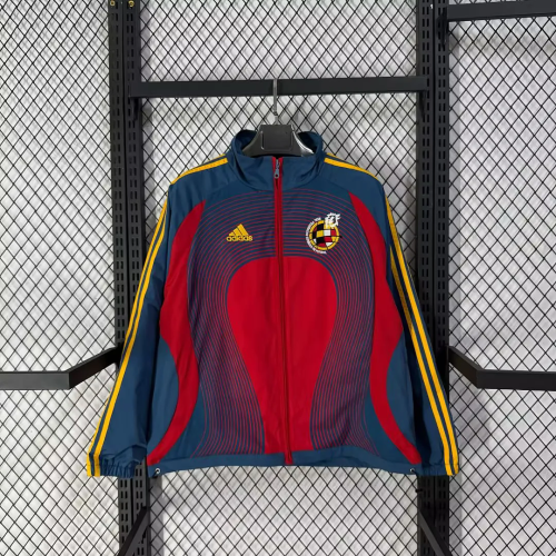 Mens Spain 2006 Retro  Windbreaker S-3XL