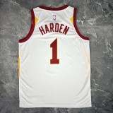 Cleveland Cavaliers White  No. 1 HARDEN NBA  Jersey