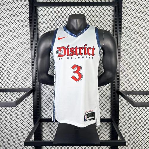 Season 2025 Washington Wizards City Edition No. 3  Young NBA Jersey