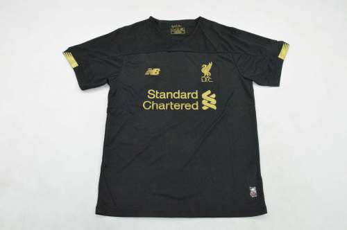 Retro Liverpool 2019/20  Black Goalkeeper Soccer jersey S-2XL